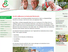 Tablet Screenshot of barbarahof-mechernich.de